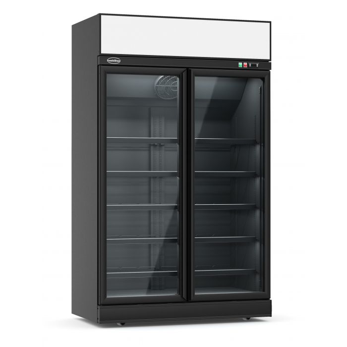 Photo de Armoire négative vitrées 3 portes spéciale épicerie COMBISTEEL 7455-2425 - COMBISTEEL