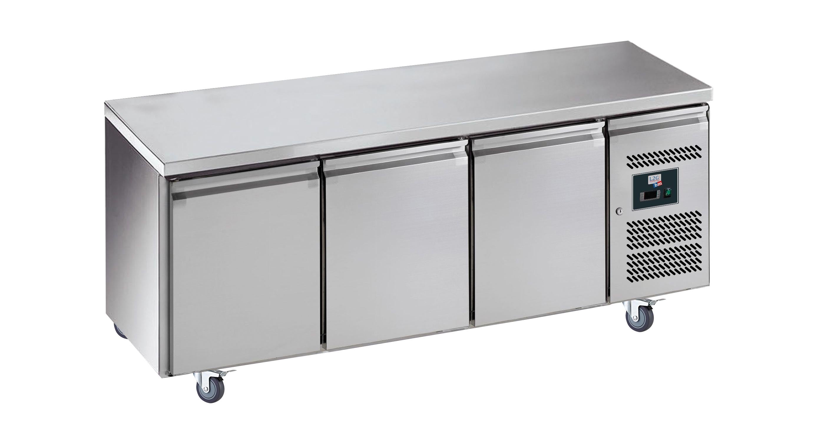 Photo de Table réfrigérée 3 portes positive prof.700mm L2G GN3100TN - L2G