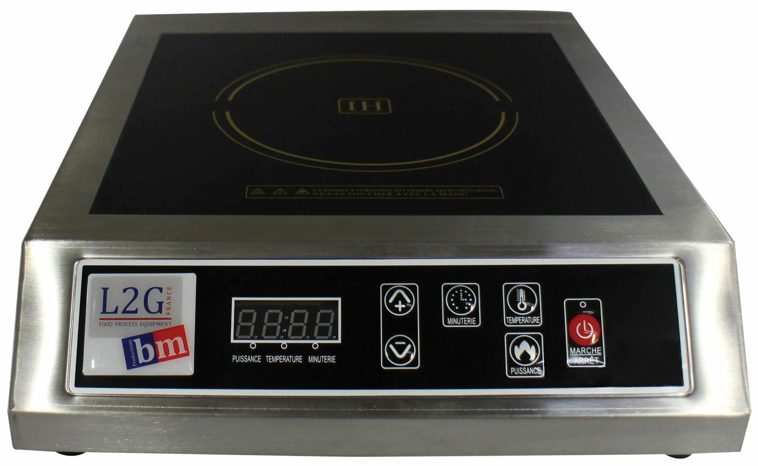 Photo de Plaque à induction électrique à poser 3,5kw L2G 239711 - L2G