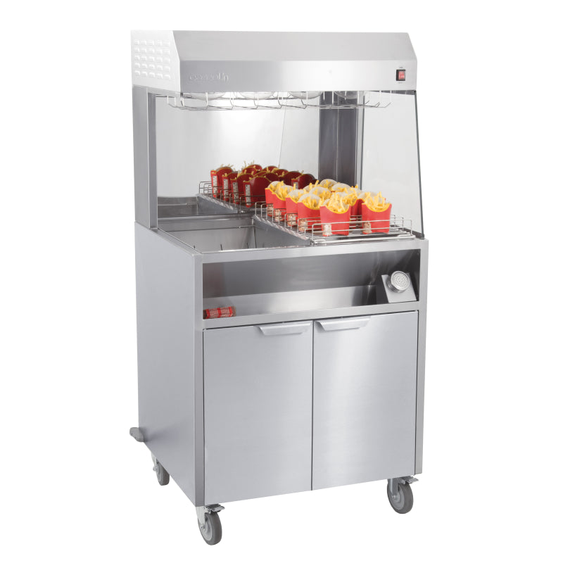 Photo de Chauffe frites poste de salage sur placard CASSELIN CPDSGM - CASSELIN