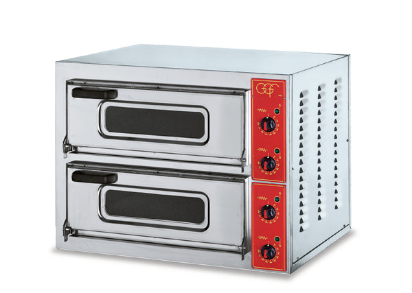 Photo de Four à pizza mini 2 étages GGF MICRO 2500 VTR - GGF