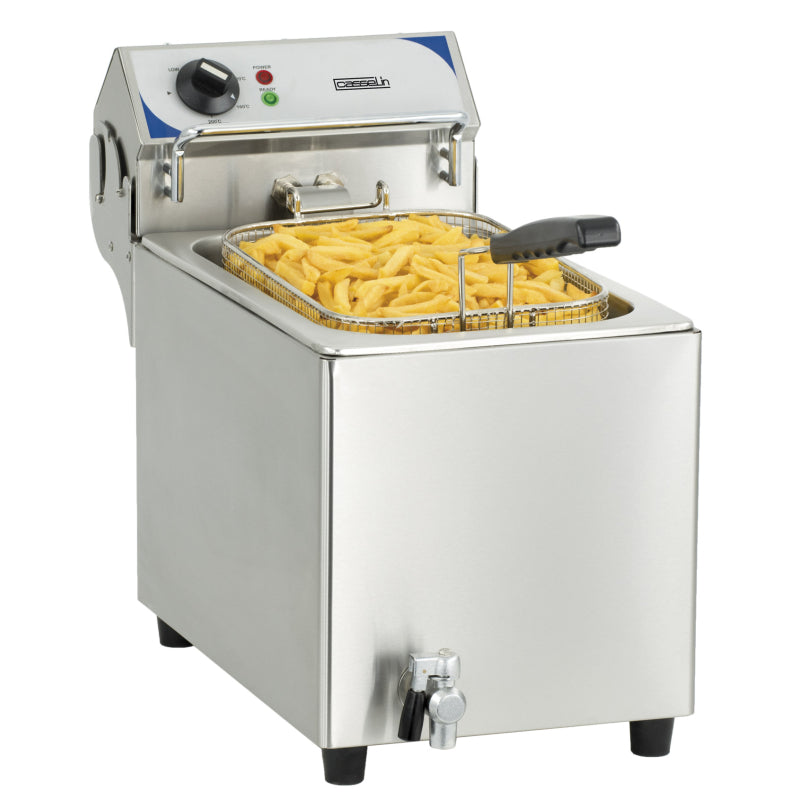 Photo de Friteuse électrique à poser 10L CASSELIN CFEV10B - CASSELIN